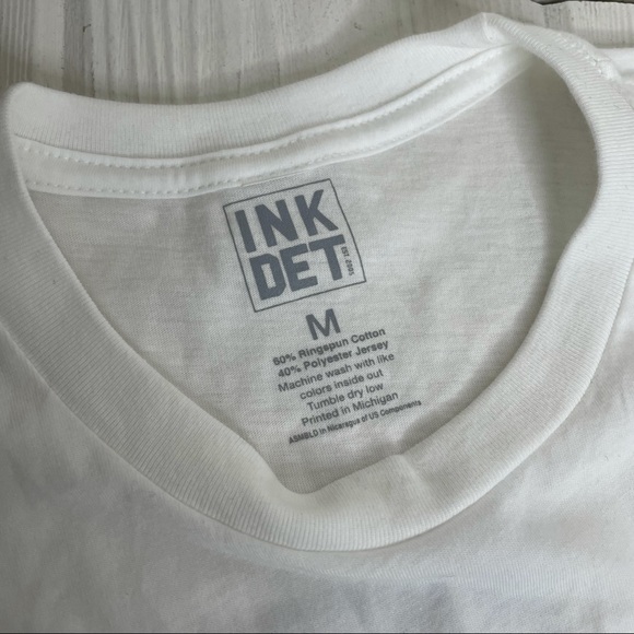 Detroit Lions Ford Field Fit Frenzy Tee M White NEW - Picture 5 of 6